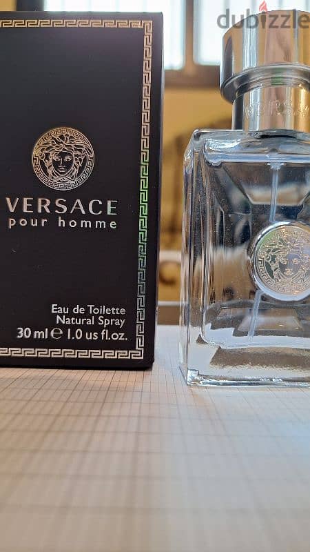 versace pour homme 30ml edt and versace Dylan blue 30 ml edt 1