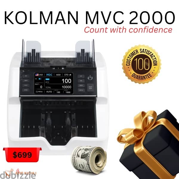 Kolman Money Counters USD EURO LBP 1