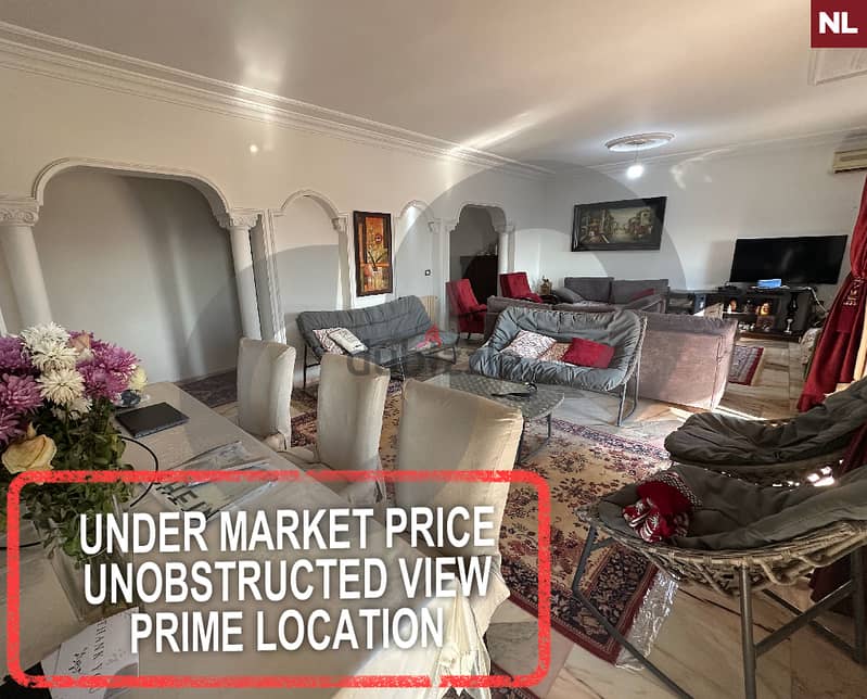 Under Market Price- Unobstructed view-Baabda Town REF#NL117350 0