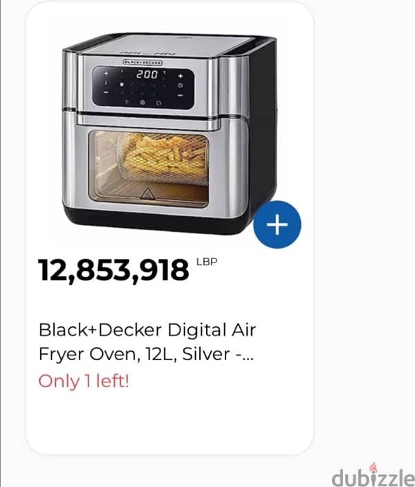 black and decker air fryer 1