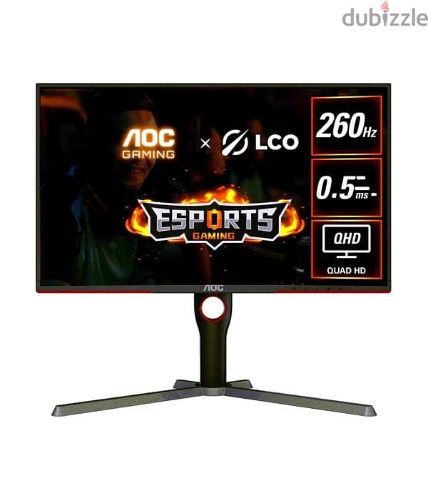 Aoc 27G11ZE 27” FHD 260HZ 0.5MS GAMING MONITOR 1