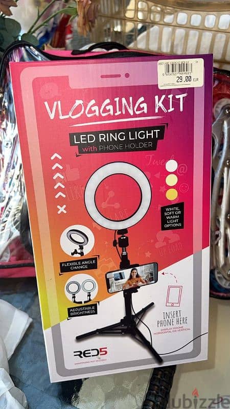 led ring light phone 0