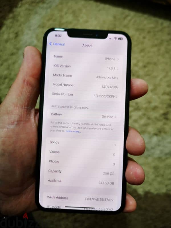 I Phone XS Max ( 256gb Memory) khare2 8