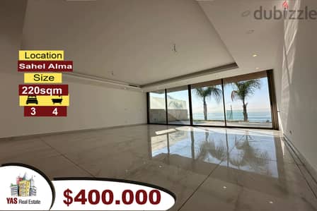 Sahel Alma 220m2 | 30m2 Terrace | Luxurious | Astonishing View | RA/IV