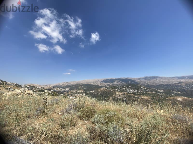 Land in Badghan-Romieh,Aley For sale ارض مميزة للبيع في بدغان،عاليه 3