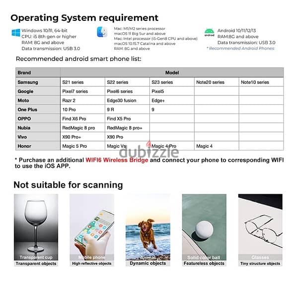 Creality 3D Scanner CR-Scan Ferret 3D Scanner for 3D Printing 4