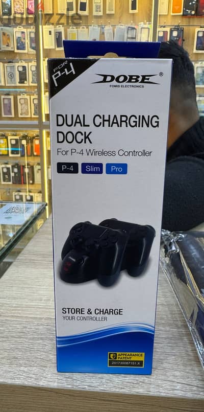 Dobe Dual charging Dock for ps4 amazing & last price