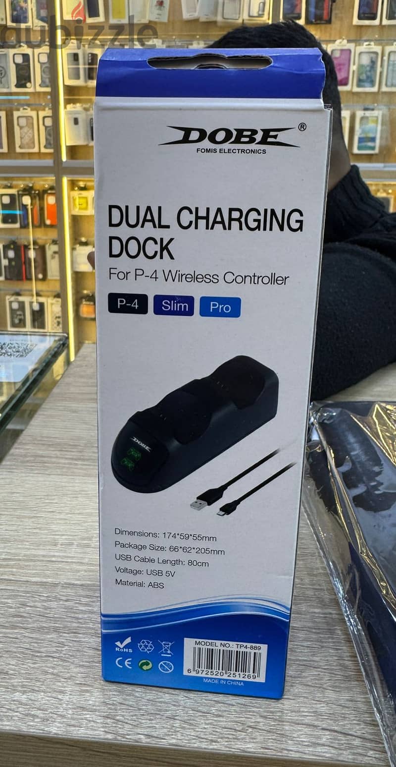 Dobe Dual charging Dock for ps4 1