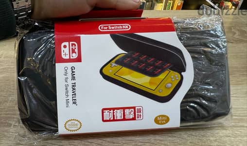 Nintendo switch lite bag black original and new offer