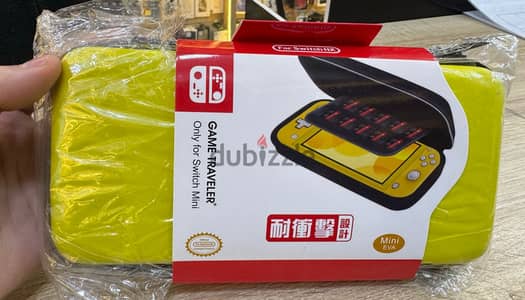 Nintendo switch lite bag yellow