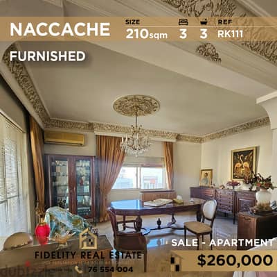 Apartment for sale in Naccache RK111 شقة للبيع في النقاش