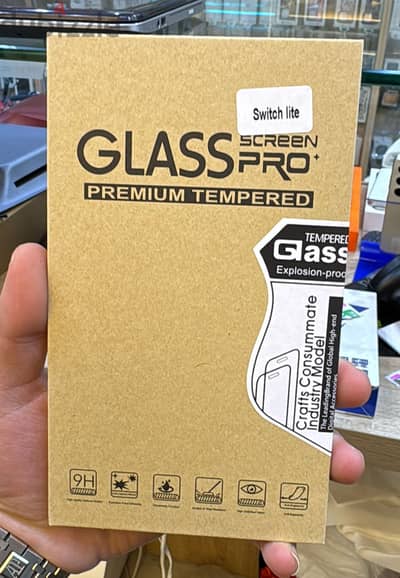 Glass pro screen protector for Nintendo switch lite original and new o