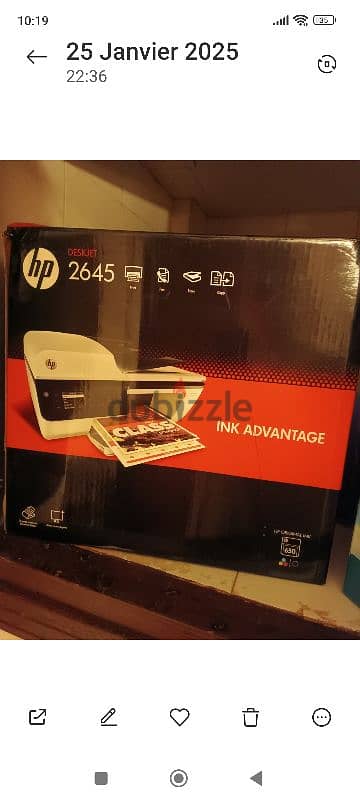 DeskJet hp printer 2645