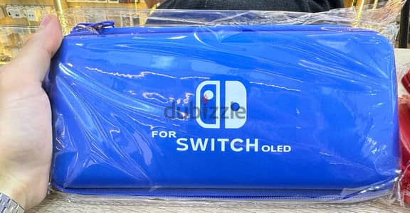 Nintendo switch oled bag blue