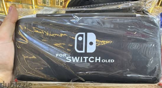 Nintendo switch oled bag orange