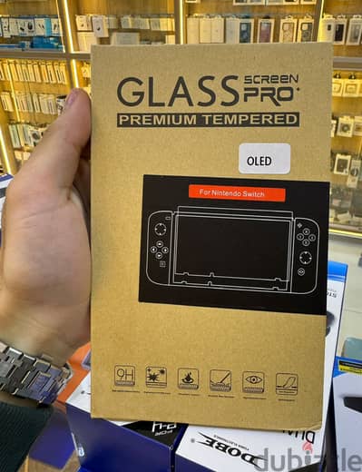 Glass pro screen protector for Nintendo switch oled