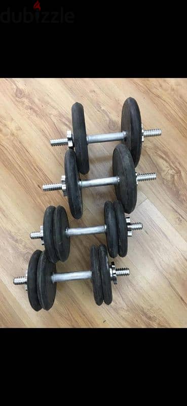 Body pump set weights and bar GEO sport معدات رياضية متنوعة