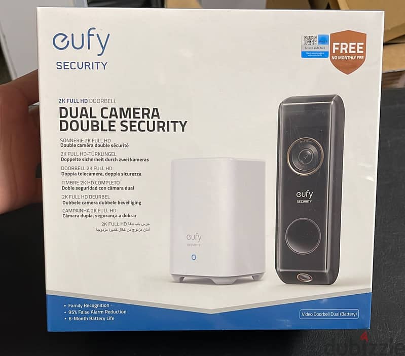 Eufy 2k Full Hd Doorbell Dual Camera Double Security 0