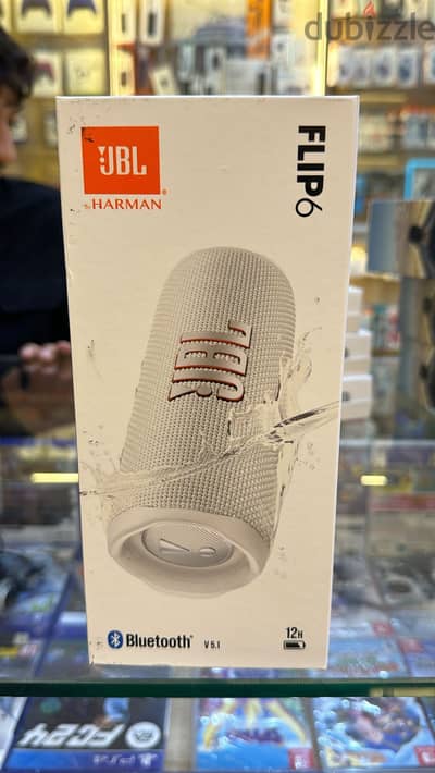 Jbl flip 6 White original & new price