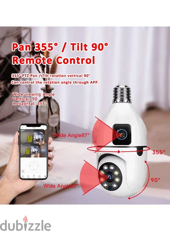 save 50%!! on Smart Dual-Camera security Lamp 1