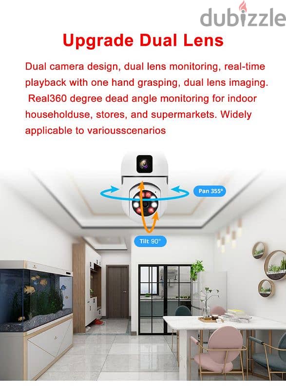 save 50%!! on Smart Dual-Camera security Lamp 2