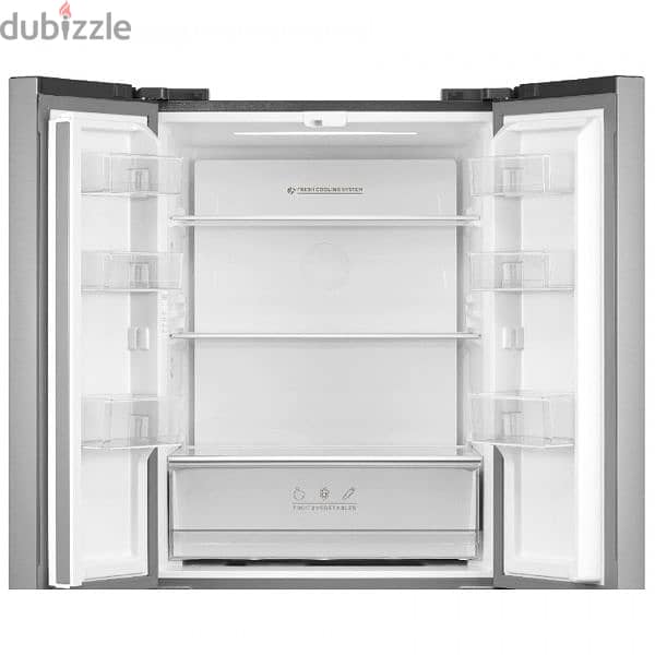 Inverter Refrigerator Kumtel French Door براد كومتل ٣ أبواب إنفرتر 2