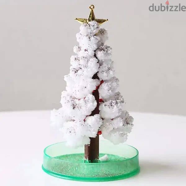 Crystal Growing Tree شجرة بتكبر 4