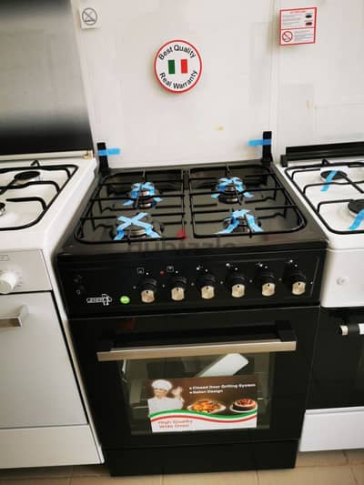 Gas Oven General Naf 60cm فرن غاز تكنو ناف عريض تركي