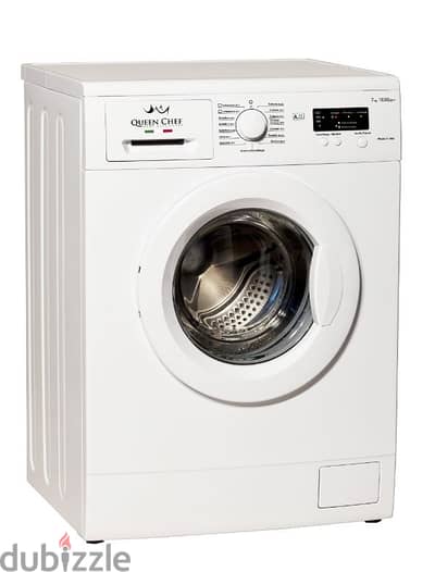 Washer QueenChef 7kg  ITALY غسالة كوين شيف إيطالية