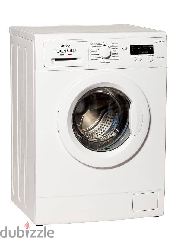 Washer QueenChef 7kg  ITALY غسالة كوين شيف إيطالية 0