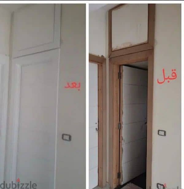 صيانه وتصنيع نجارا لتواصل 71017715 دهان موبيليا دهان طرش دهان حديد 2