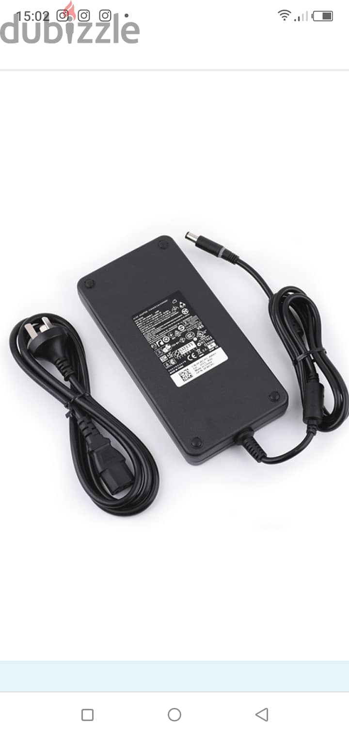 Power adapter for laptop _ Dell charger 0