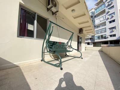 Apartment with lovely terrace in Achrafieh.