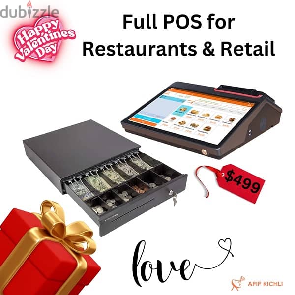 POS for Restaurants , Stores, Retail + Free Software 0