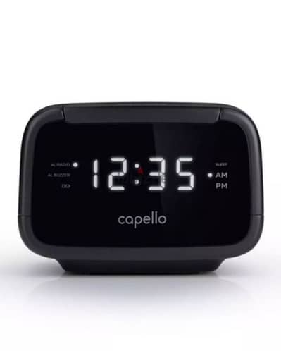 German store capello alarm clock radio