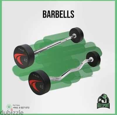 Barbells GEO sport معدات رياضية متنوعة