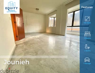 155 SQM Apartment For Rent In Jounieh شقة للإيجار #RK142056