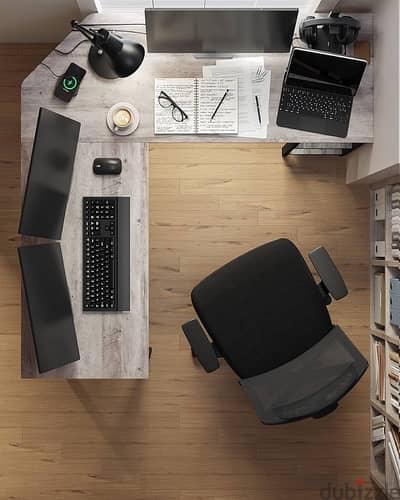 Desk L-shaped