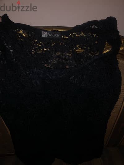 short black lace dress