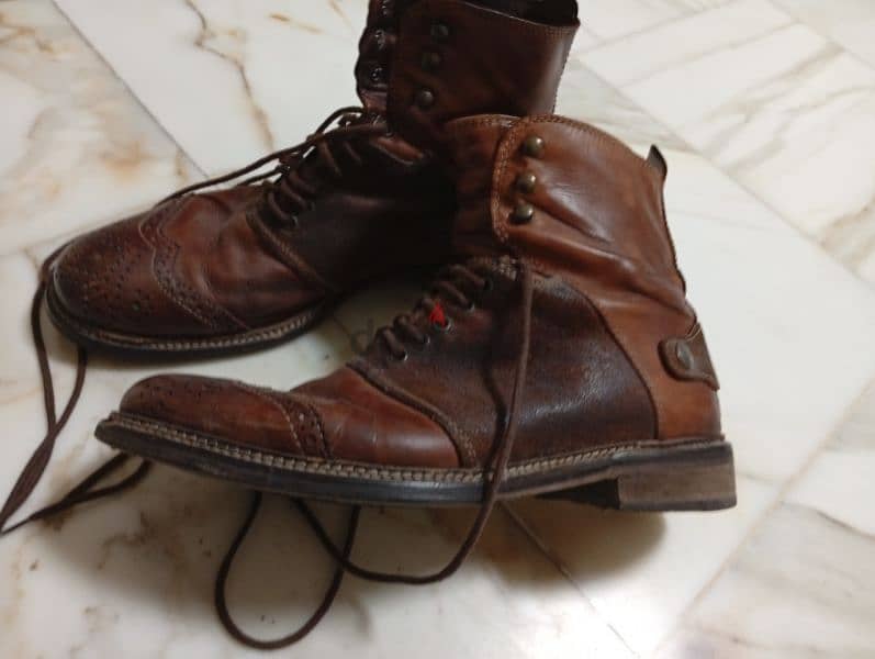 made in Italy authentic Italian cowboy boots Vero cuoio 1