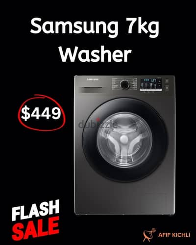 Samsung Campomatic 7kgs Washing Machine كفالة شركة