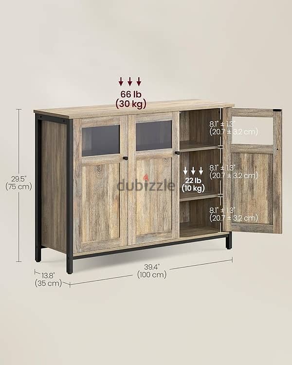 Sideboard, Buffet Table, Storage Cabinet 1