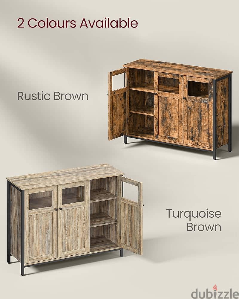 Sideboard, Buffet Table, Storage Cabinet 4