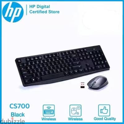 HP CS700 Wireless Keyboard And Mouse Combo