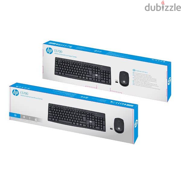 HP CS700 Wireless Keyboard And Mouse Combo 1