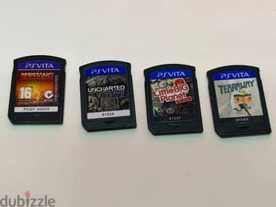 Used ps vita games