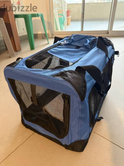 Pet Carrier Bag/ Soft Crate - حقيبة نقل الحيوانات الأليفة