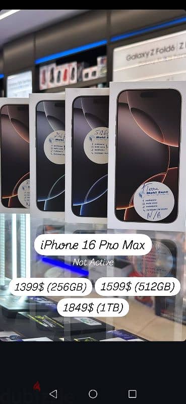 IPHONE 16 PRO MAX(256GB)