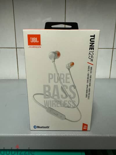 Jbl tune 125bt white great & original price