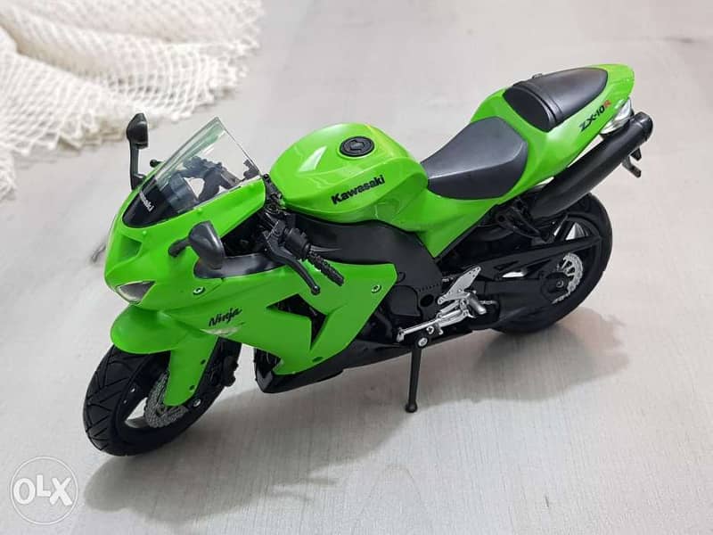 1/12 NewRay Kawasaki Ninja Diecast Motorcycle 1